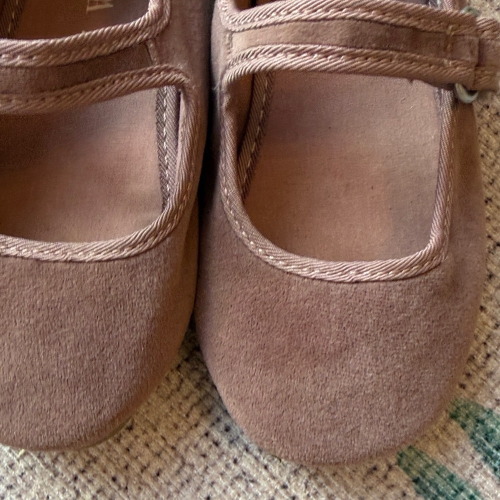 Zara Kids Dusty Pink Mary Jane Shoes - Picture 4 of 7